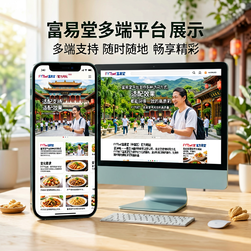 富易堂多端平台展示，手机和电脑端界面适配效果